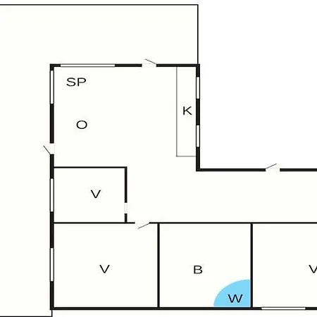 Дом отдыха 5 Person In Dannemare-by Traum